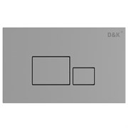 DK Клавиша смыва Quadro DB1519001, хром DB1519001