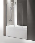CEZARES ECO-V-21 Душевые шторки для ванн распашные, стекло 6 мм, устанавливается на левую или правую стороны