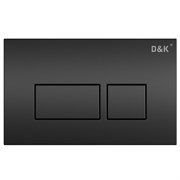 DK Клавиша смыва Berlin DB1439025, универсальная, черный DB1439025