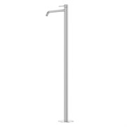 ABBER Смеситель Wasser Kreis 316 AF8140BST напольный для раковины, брашированная сталь AF8140BST