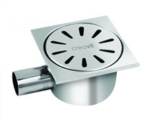 CREAVIT Трап для пола 10*10 D32 FS112
