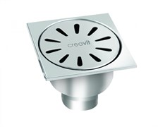 CREAVIT Трап для пола 10*10 D50 FS116A