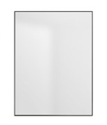 BELBAGNO Зеркало в алюминиевой раме SPC-AL-1000-800 Nero, 1000x20x800 - РАСПРОДАЖА 83619