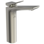 Ideal Standard BC758GN CONCA Высокий смеситель для раковины чаши, цвет - Silver Storm / Серебряный Шторм BC758GN