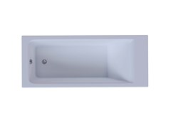 AQUATEK Акриловая ванна Калибри 180x80 прямоугольная, без каркаса и экрана KL180-0000001.02