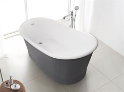 BELBAGNO BB32-CF36 Ванна акриловая отельностоящая овальная,хром BELBAGNO BB32-CF36 Ванна акриловая отельностоящая овальная,хром