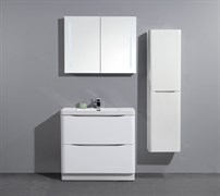 BELBAGNO Ancona-N База под раковину подвесная с двумя выкатными ящиками, с доводчиками, 800x480x800 BELBAGNO Ancona-N База под раковину подвесная с двумя выкатными ящиками, с доводчиками, 800x480x800
