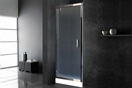 ROYAL BATH HV 90 Дверь душевая, стекло 6 мм рифленое, профиль алюминий  хром, дверь распашная