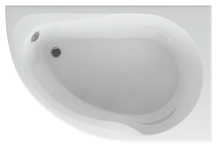 AQUATEK Вирго Акриловая ванна на каркасе , слив-перелив в комплекте, с панелью. Правая ориентация