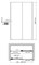 WASSERKRAFT Dill 61S12 Душевая дверь, ширина 100 см, стекло прозрачное 6 мм, профиль черный - фото 104780