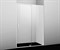 WASSERKRAFT Neime 19P05 Душевая дверь, ширина 120 см, стекло прозрачное 6 мм, профиль белый - фото 104825