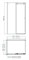 WASSERKRAFT Vils 56R07 Душевой уголок прямоугольный, размер 120х90 см, стекло прозрачное 8 мм - фото 104944