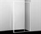 WASSERKRAFT Rhin 44S10 Душевой уголок прямоугольный, размер 120х100 см, стекло прозрачное 6 мм, профиль белый - фото 104954