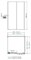 WASSERKRAFT Dill 61S16 Душевой уголок квадратный, размер 110х100 см, стекло прозрачное 6 мм, профиль черный - фото 104965