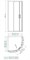WASSERKRAFT Lippe 45S01 Душевой уголок сектор, размер 90х90 см, стекло прозрачное 6 мм - фото 104992