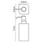 WASSERKRAFT Elba K-2799 Дозатор для жидкого мыла,  объем 290 ml - фото 105794