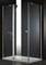 CEZARES ELENA-AH-1-L Душевой уголок квадратный двери распашные, стекло 6 мм, левый вариант - фото 110517
