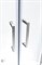 CEZARES MOLVENO-A-2 Душевой уголок квадратный двери раздвижные, стекло 6 мм, устанавливается на левую или правую стороны - фото 110611