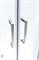 CEZARES MOLVENO-RH-22 Душевой уголок асимметричный двери раздвижные, стекло 6 мм, устанавливается на левую или правую стороны - фото 110689