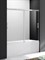 CEZARES TANDEM-SOFT-VF-2 Душевые шторки для ванн раздвижные, стекло 6 мм, устанавливается на левую или правую стороны - фото 111126