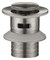 BELBAGNO Nova  Донный клапан с системой Клик-клак с переливом, нержавеющая сталь - фото 112021