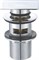 BELBAGNO Донный клапан с системой Клик-клак с переливом, с квадратной крышкой - фото 112029