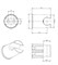 CEZARES Держатель гигиенического душа CEZARES Articoli Vari CZR-SOC4 - фото 112581