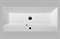 BELBAGNO Aurora Раковина из искусственного мрамора 1000х450х154 мм, раковина сифоном не комплектуется - фото 117260