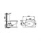 ESBANO ALAGON Безободковый напольный унитаз, сиденье ультратонкое, быстросьемное с микролифтом, нижний подвод воды, 610x360x830 - фото 122192