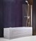 ESBANO Шторка для ванны, 80х140 см, профиль-хром, стекло 5мм easy clean, монтаж на обе стороны - фото 122208