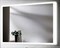 ESBANO Led Зеркало, с подсветкой, антизапотевание, 80x60х5, сенсорныйвыключатель - фото 122236