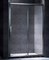 ESBANO DK Душевая дверь, раздвижная, стекло 5 мм easy clean, профиль-алюминий - фото 122285