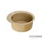 AQUATON Иверия Мойка для кухни круглая, литьевой мрамор, ширина 48 см - фото 122822