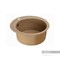 AQUATON Иверия Мойка для кухни круглая, литьевой мрамор, ширина 48 см - фото 122844