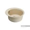 AQUATON Иверия Мойка для кухни круглая, литьевой мрамор, ширина 48 см - фото 122846