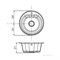 AQUATON Мида Мойка для кухни круглая, литьевой мрамор, ширина 51 см - фото 122884