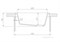 AQUATON Парма Мойка для кухни квадратная, литьевой мрамор, ширина 51 см - фото 122964