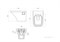 SANTEK Лайн Унитаз подвесной безободковый с тонким быстросъемным дюропластовым сиденьем с функцией микролифта - фото 124695