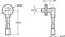 JACOB DELAFON Shower Elements Коленное соединение с гибкий душевым шлангом и заглушкой - фото 126324