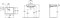 JACOB DELAFON Rythmik Подвесная раковина-столешница 60 х 46 см, гладкая нижняя поверхность - фото 127884