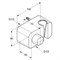 KLUDI A-QA соединение для шланга с запорным вентилем, с настенным держателем для душа, без обратного клапана - фото 129610