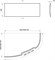 RAVAK Панель фронтальная для ванны Asymmetric,  R - правый вариант, крепление панели в комплекте - фото 132567