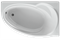 AQUATEK Бетта  Акриловая ванна на каркасе, слив-перелив в комплекте, с панелью. Правая ориентация - фото 134052