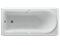 AQUATEK Леда  Акриловая ванна на каркасе, слив-перелив в комплекте, без панели. - фото 134104
