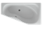 AQUATEK Медея  Акриловая ванна на каркасе, слив-перелив в комплекте, с панелью. Правая ориентация - фото 134133