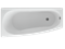 AQUATEK Пандора  Акриловая ванна на каркасе, слив-перелив в комплекте, с панелью. Левая ориентация - фото 134166