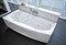 AQUATEK Пандора  Акриловая ванна на каркасе, слив-перелив в комплекте, с панелью. Левая ориентация - фото 134167