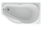 AQUATEK Таурус Акриловая ванна на каркасе, слив-перелив в комплекте, с панелью. Правая ориентация - фото 134186