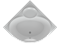 AQUATEK Эпсилон Акриловая ванна на каркасе, слив-перелив в комплекте, с панелью - фото 134201