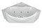 AQUATEK Эпсилон Акриловая ванна на каркасе, слив-перелив в комплекте, с панелью - фото 134204
